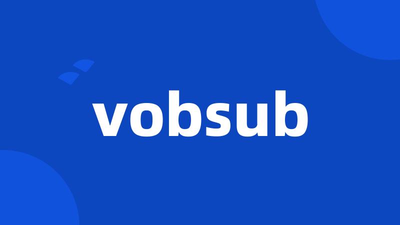 vobsub