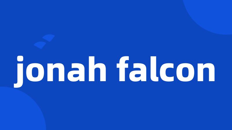 jonah falcon