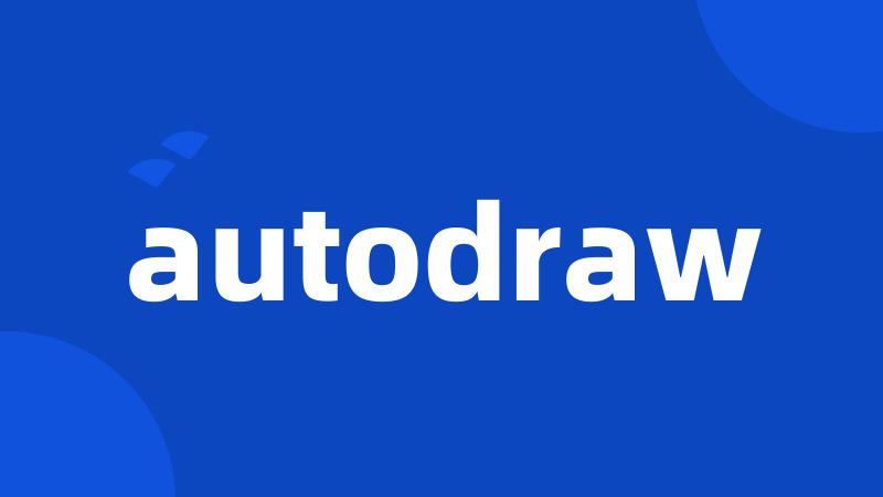 autodraw