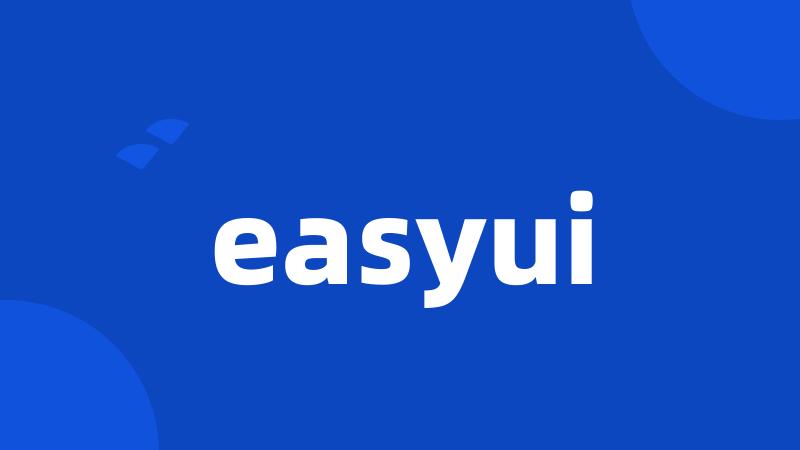 easyui