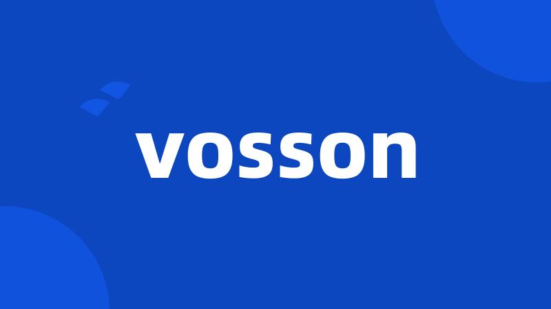 vosson