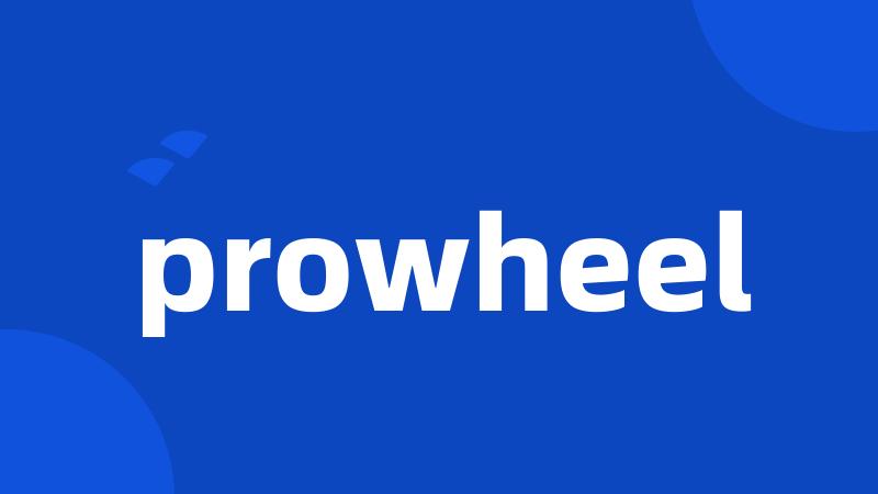 prowheel