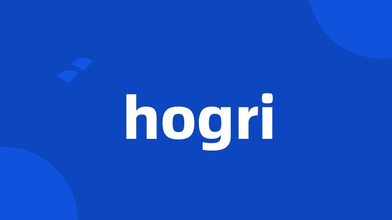 hogri