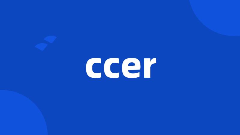 ccer