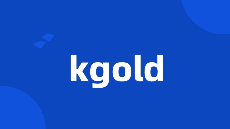 kgold