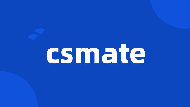 csmate