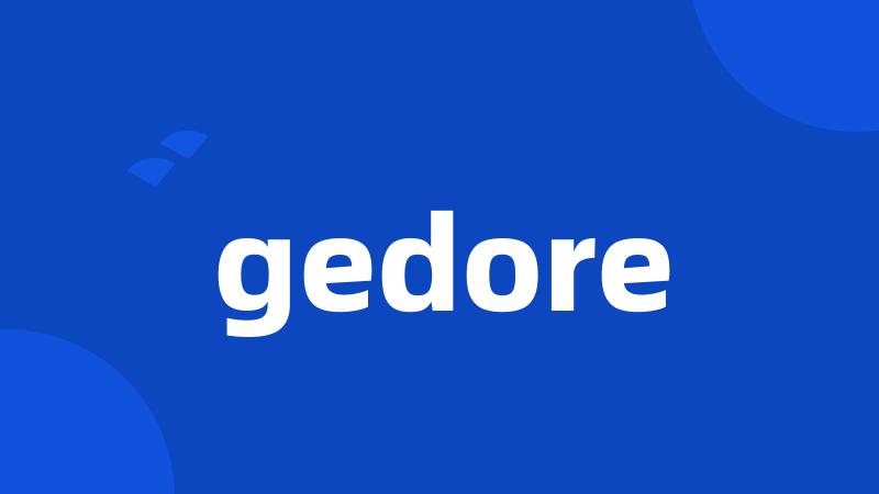 gedore