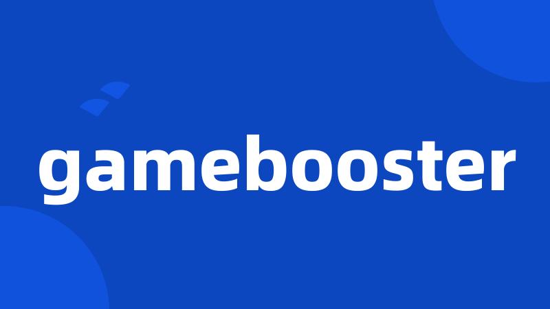 gamebooster