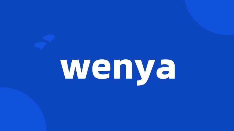 wenya