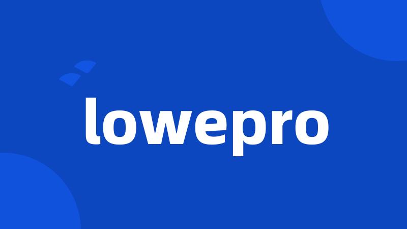 lowepro