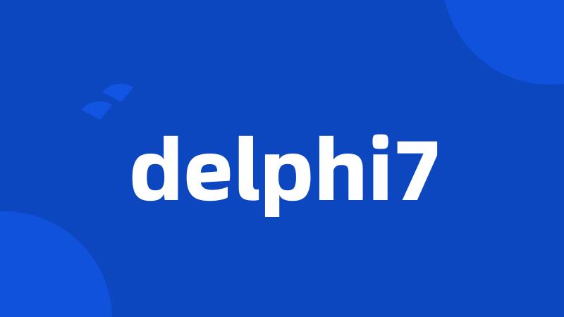 delphi7