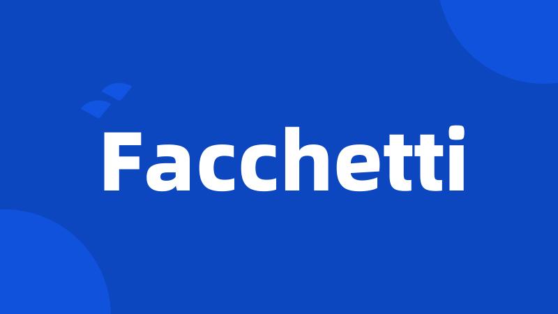 Facchetti