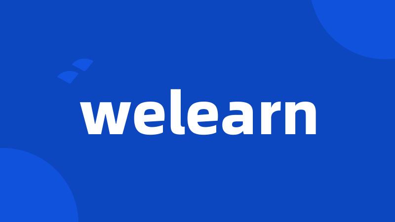 welearn