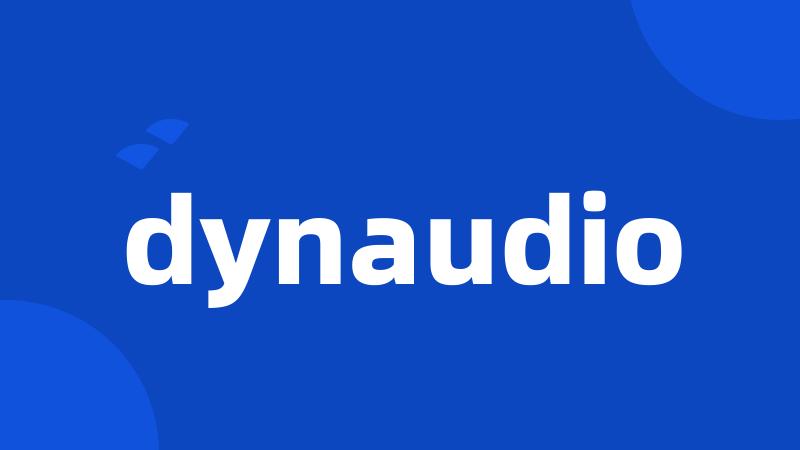 dynaudio