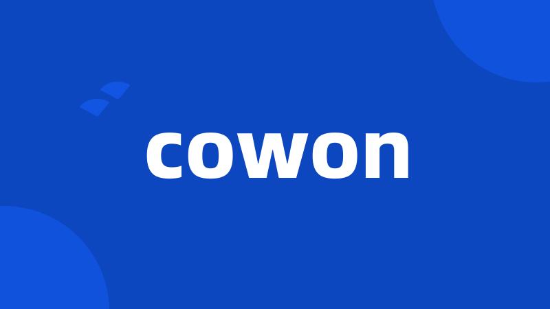 cowon