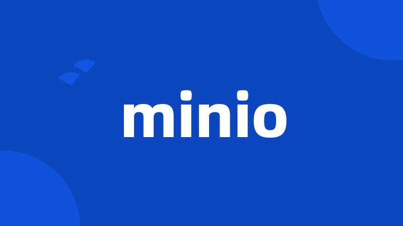 minio