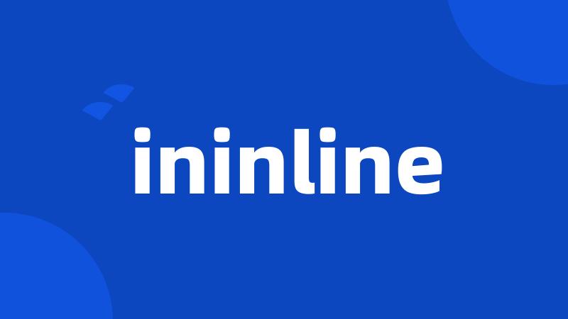 ininline