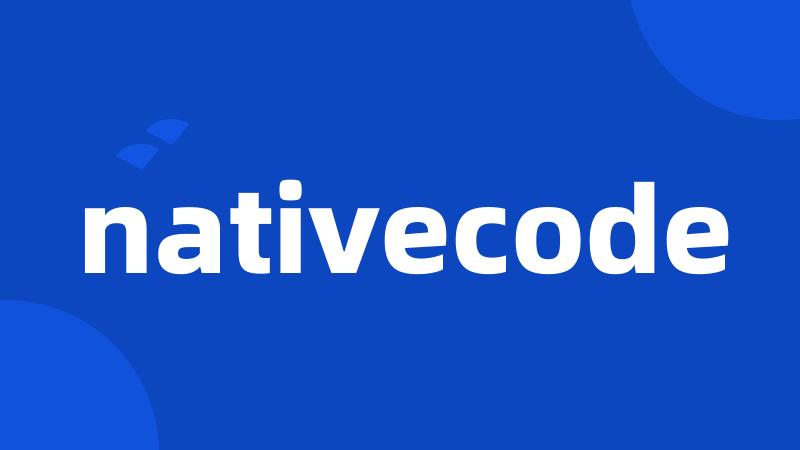 nativecode