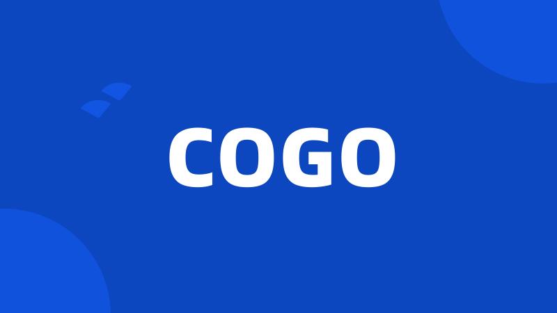 COGO