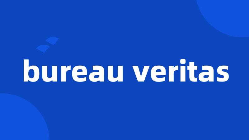 bureau veritas