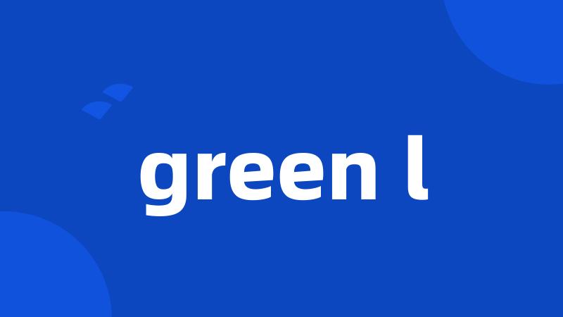 green l