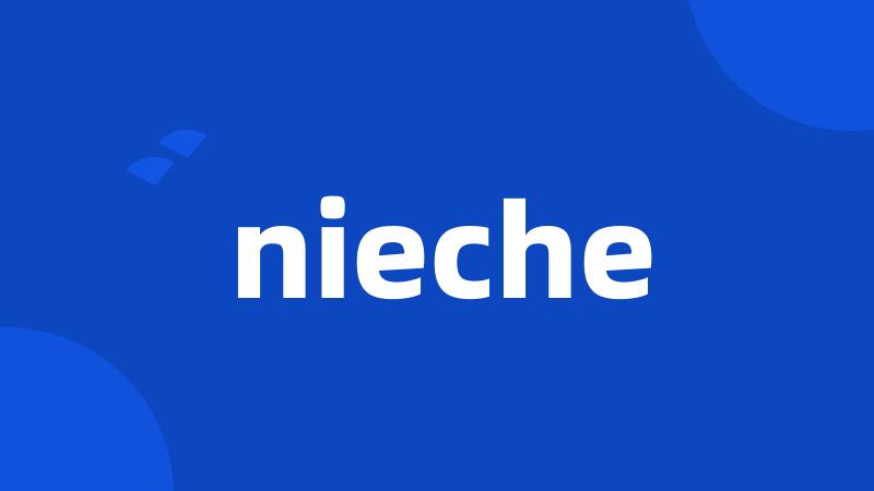 nieche