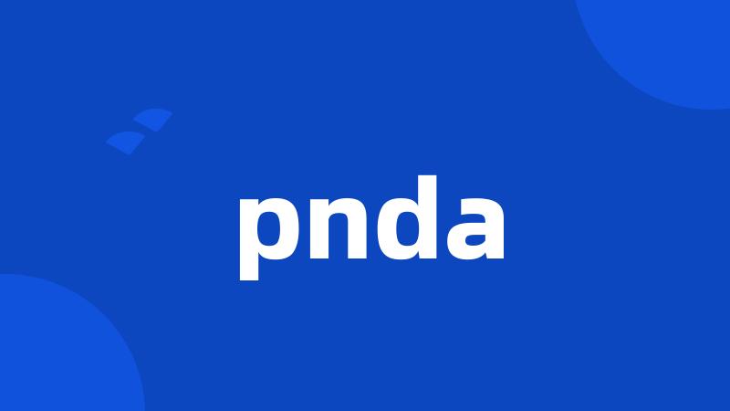 pnda