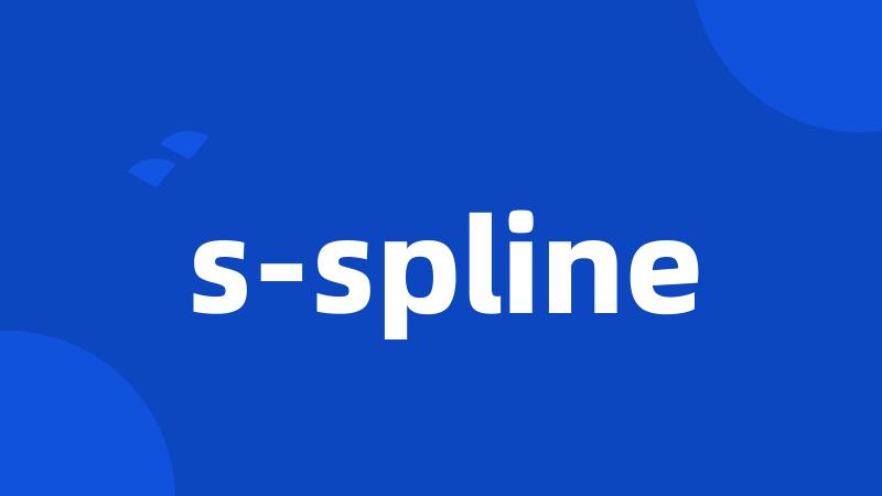 s-spline