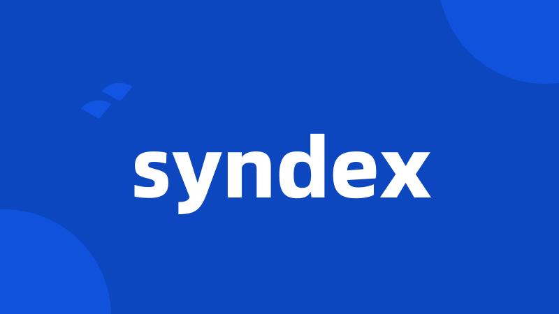 syndex