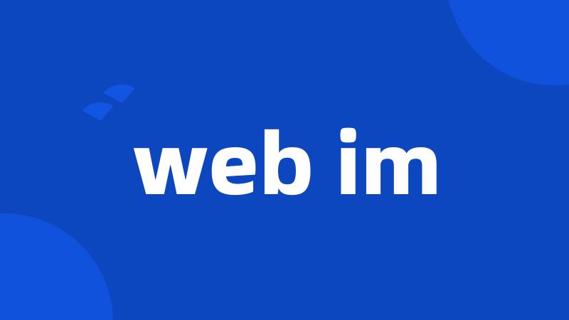 web im