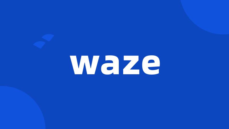 waze