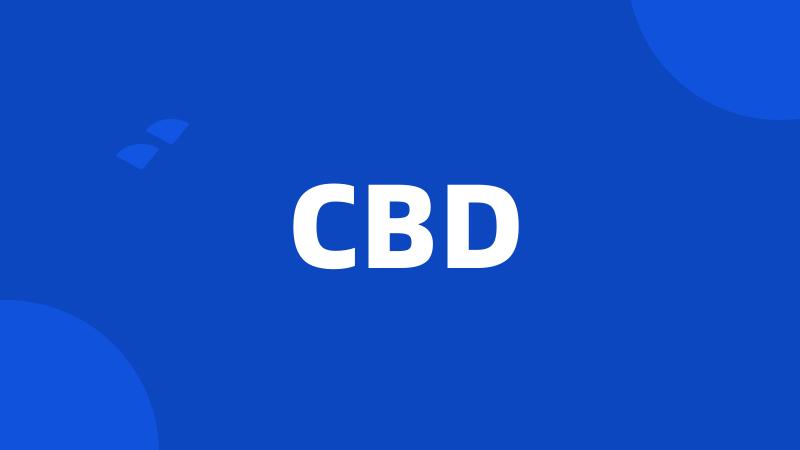 CBD