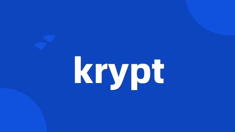 krypt