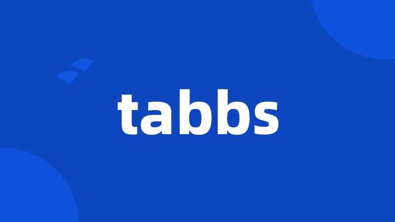 tabbs