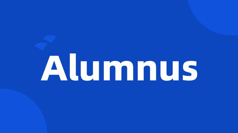 Alumnus