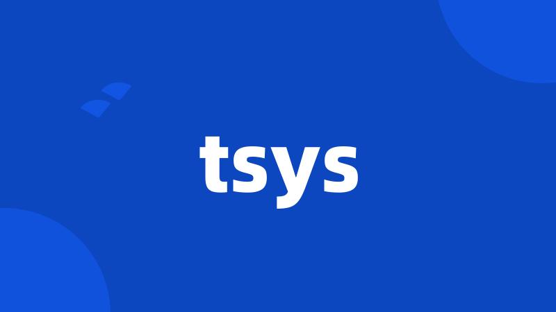 tsys