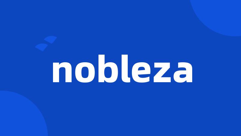 nobleza