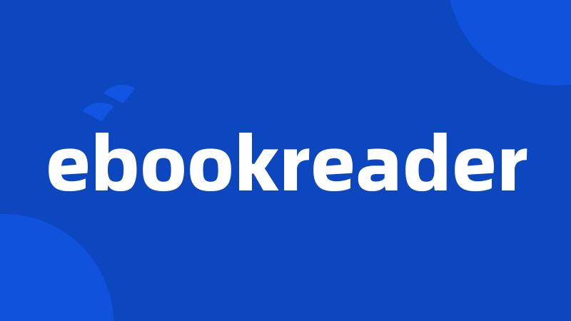 ebookreader