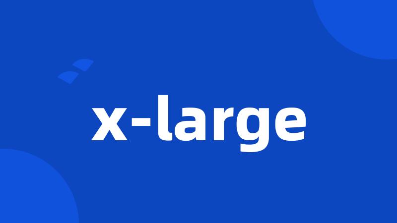 x-large