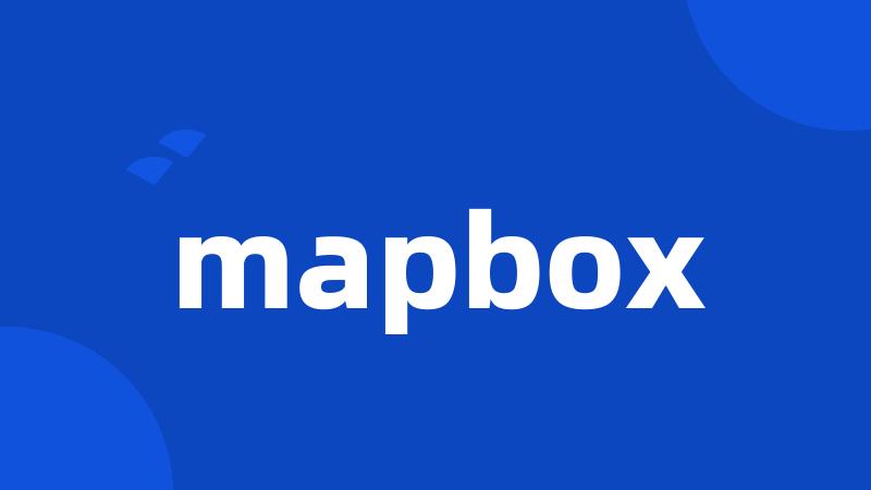 mapbox