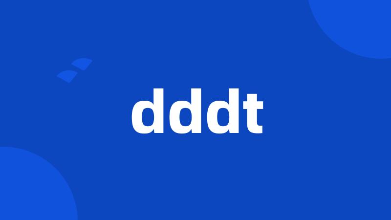 dddt