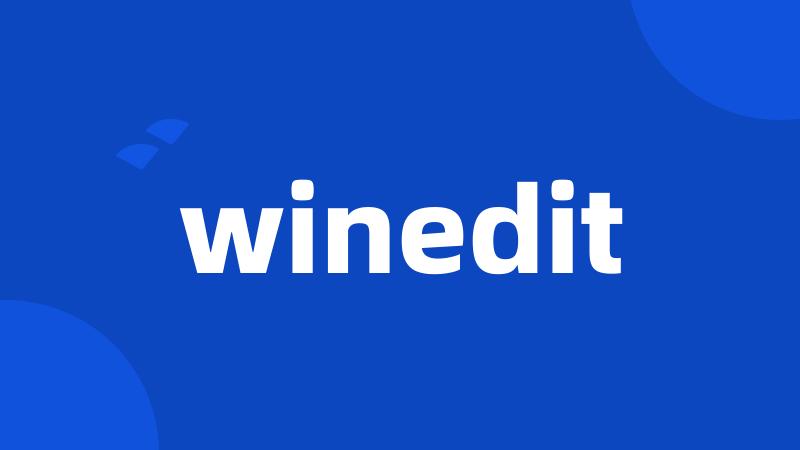 winedit