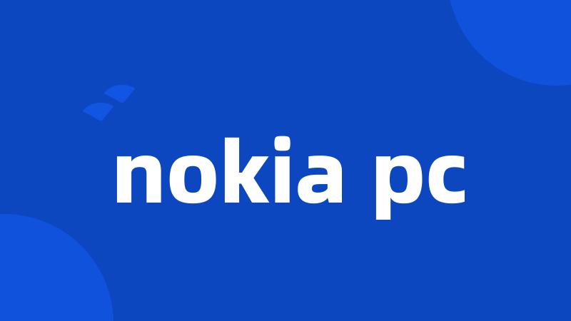 nokia pc