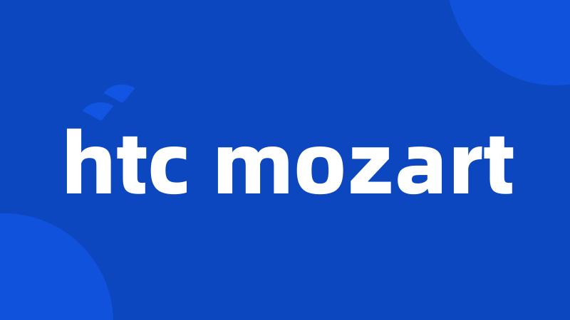 htc mozart