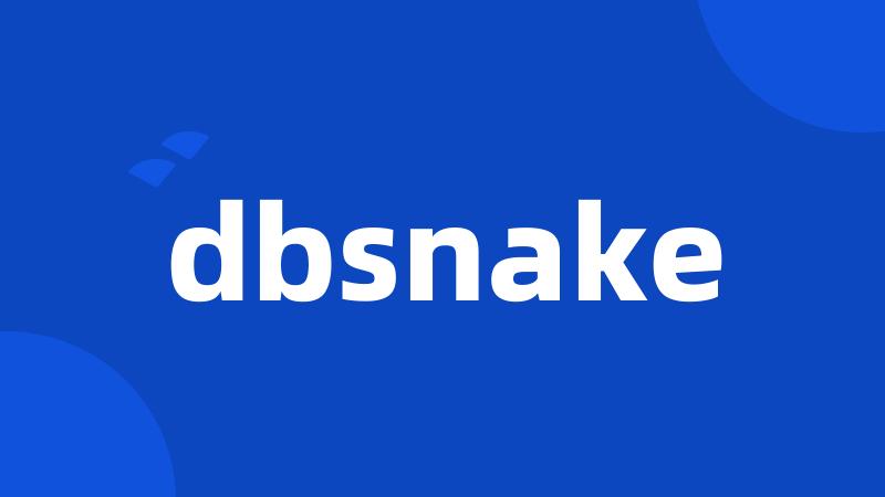 dbsnake