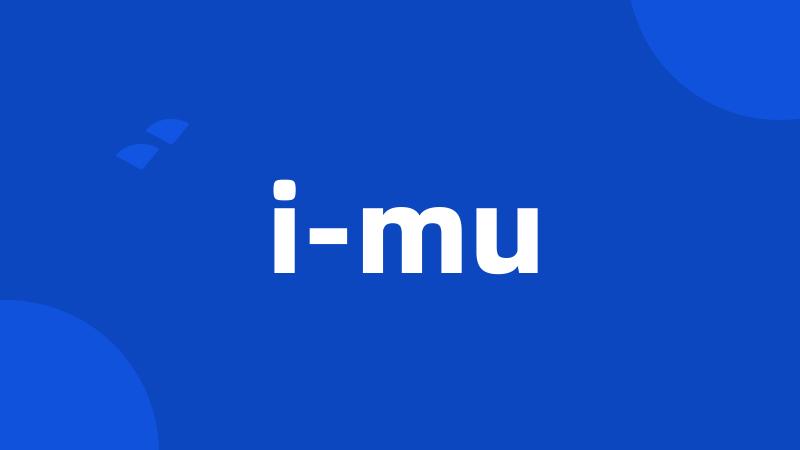 i-mu