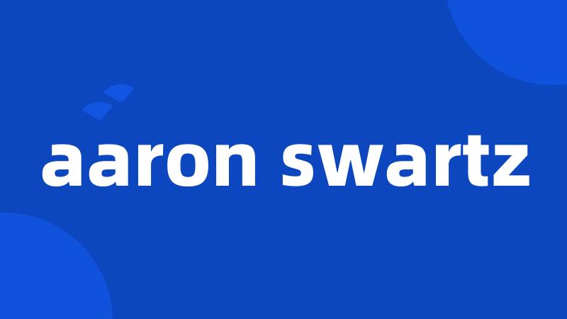 aaron swartz