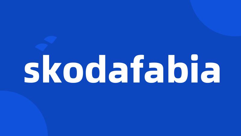 skodafabia