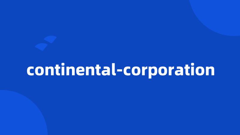 continental-corporation