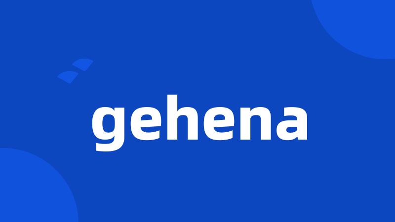 gehena